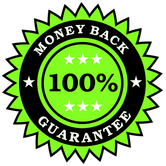 100% 退款保證標誌 壁紙