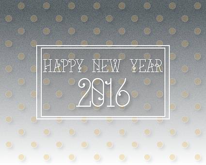 2016年新年祝賀 壁紙