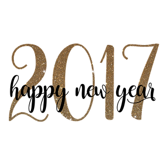 2017年閃爍新年 壁紙