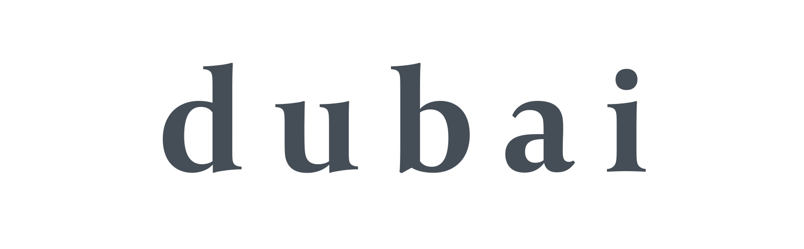 迪拜世博2020 標誌 壁紙 — 粗體白色和灰色文字顯示 2019 dubai，置於純綠色背景上。