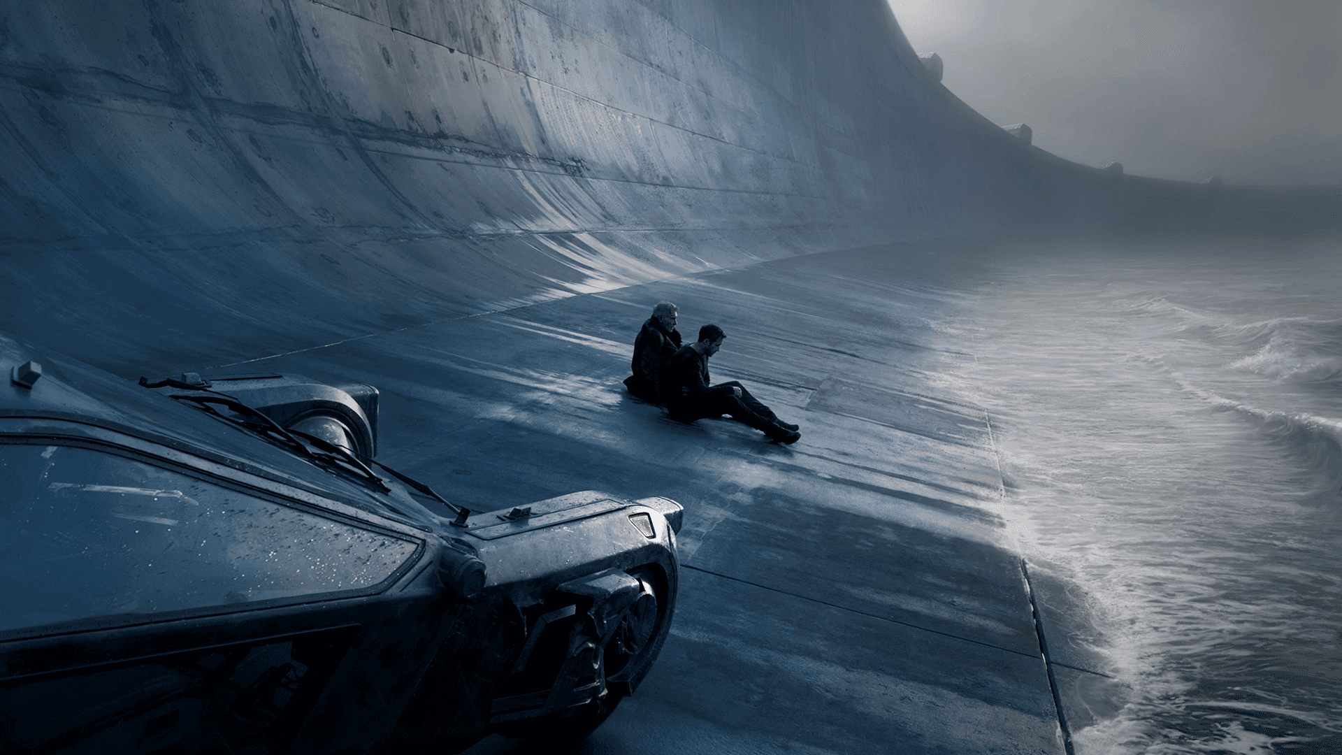 《銀翼殺手2049》未來洛杉磯的迷人景觀 壁紙