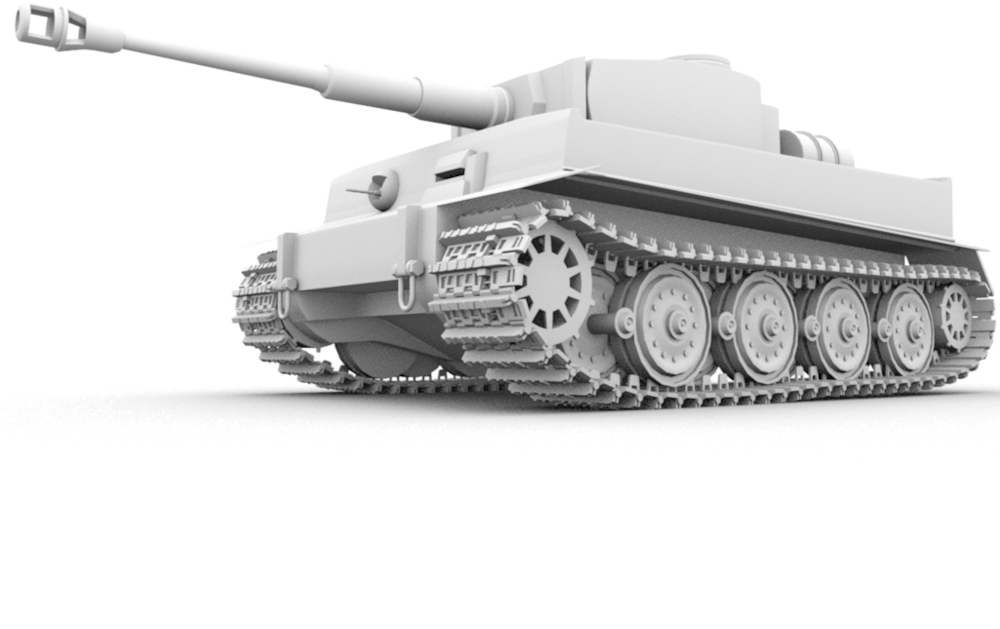 現代軍事坦克3D模型 壁紙