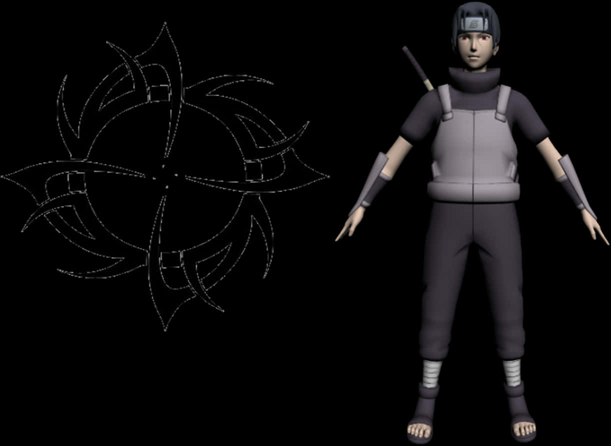 透明Anbu Itachi PNG - 太陽部落紋身，PNG下載