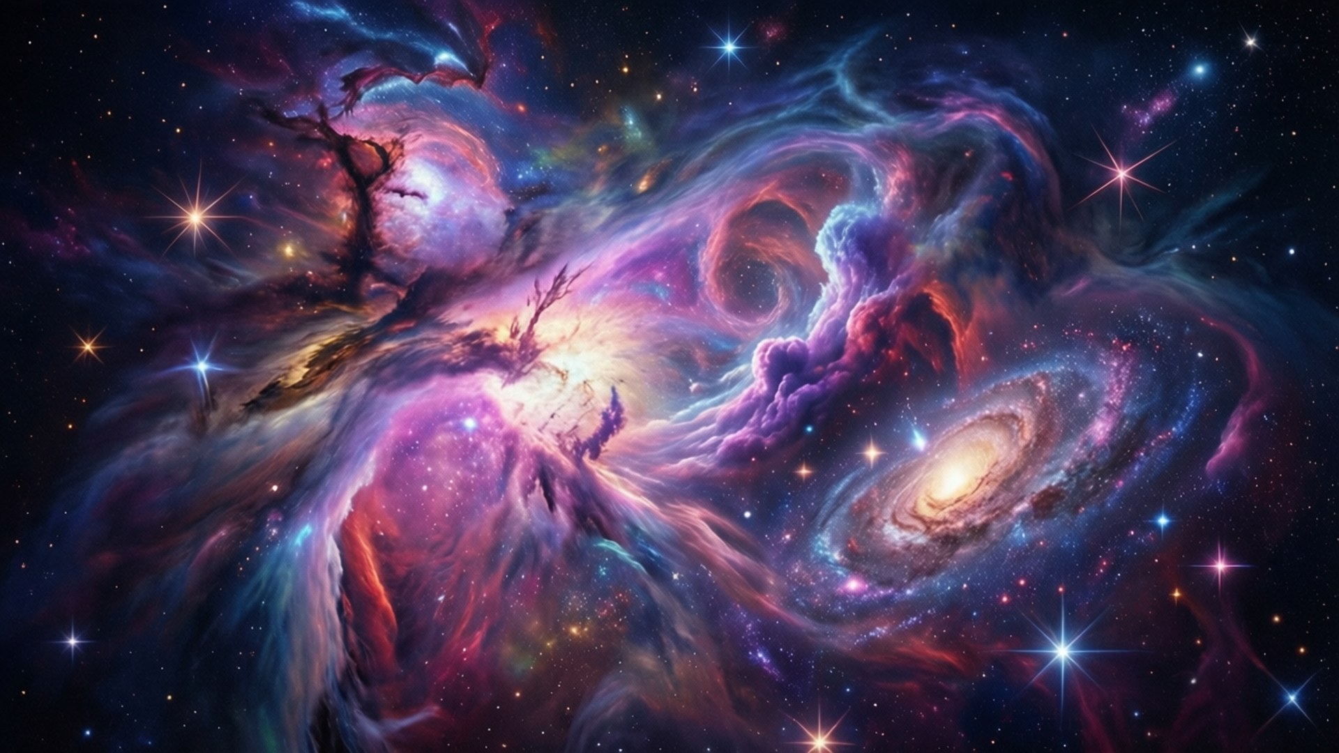 4D 天界星雲 壁紙