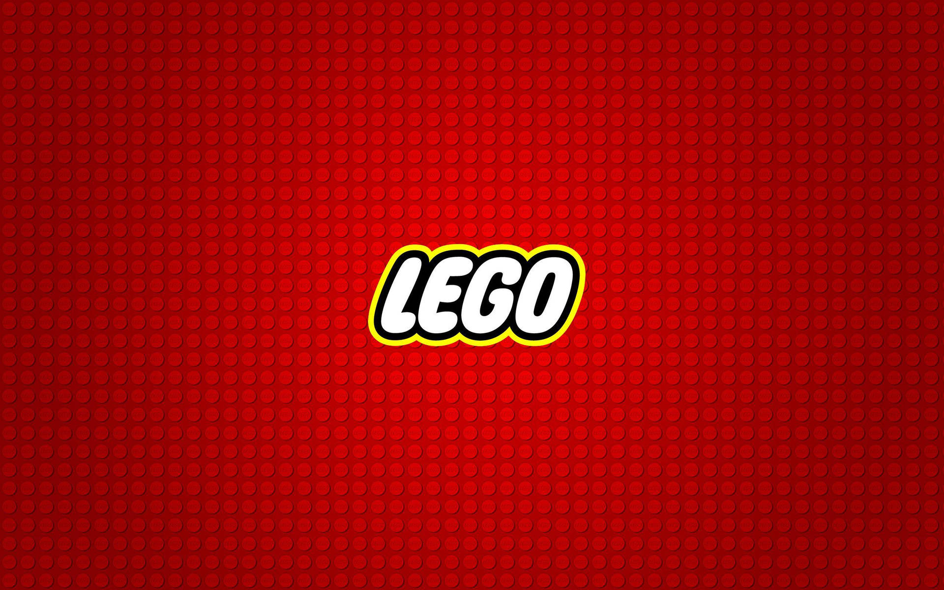 紅磚背景上的LEGO標誌