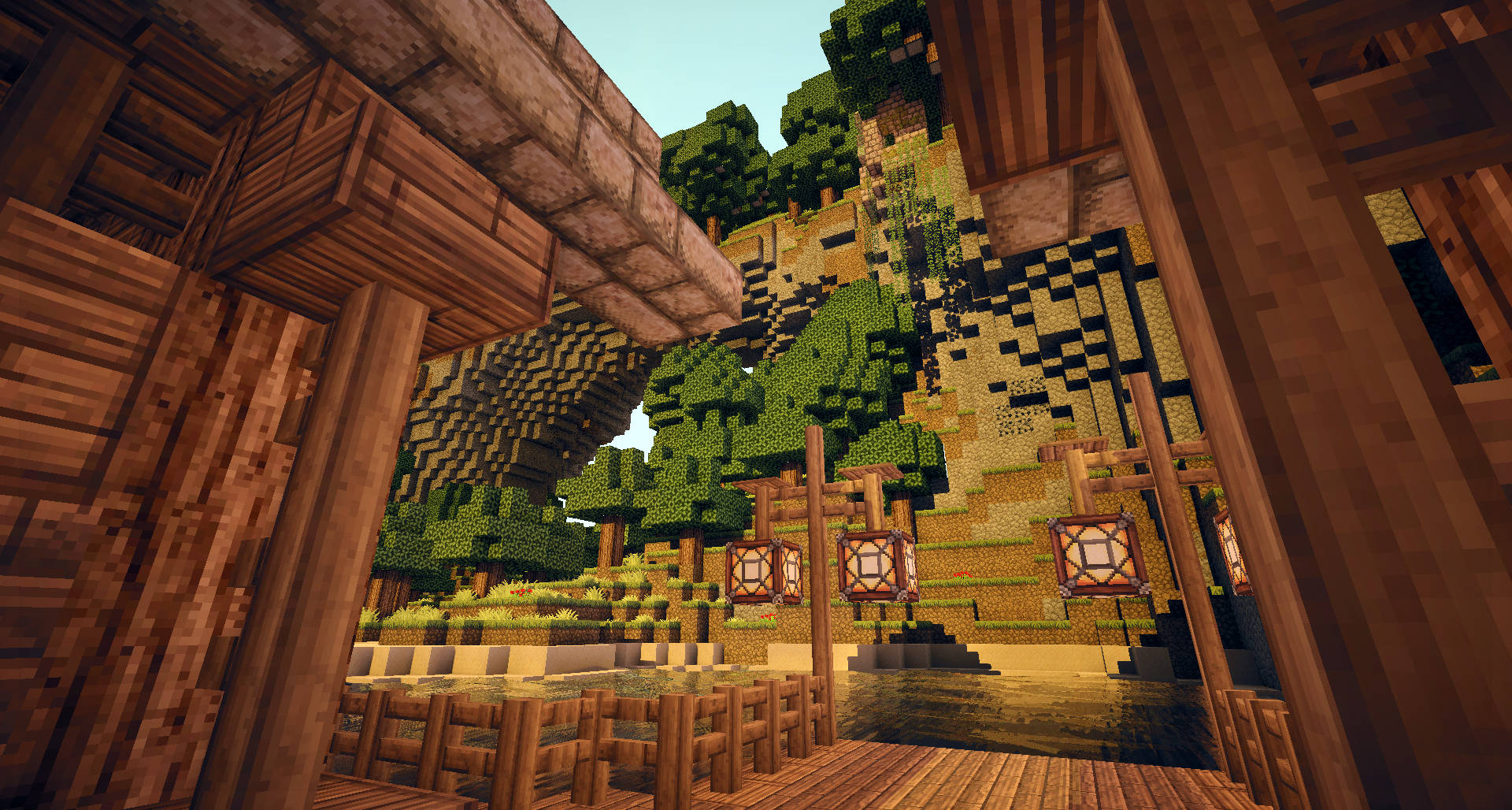 4K Minecraft磚砌房屋