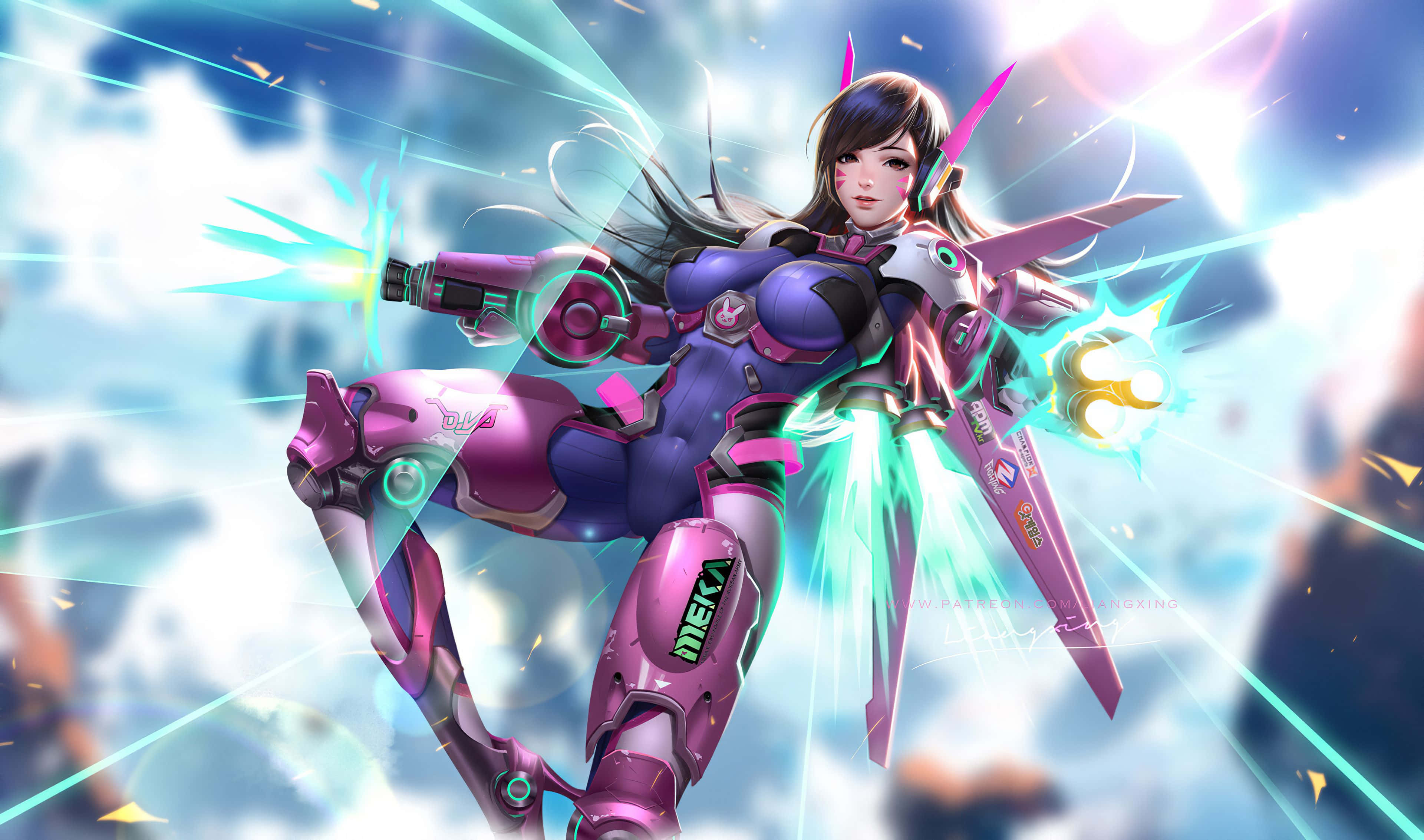4K Overwatch 背景 壁紙
