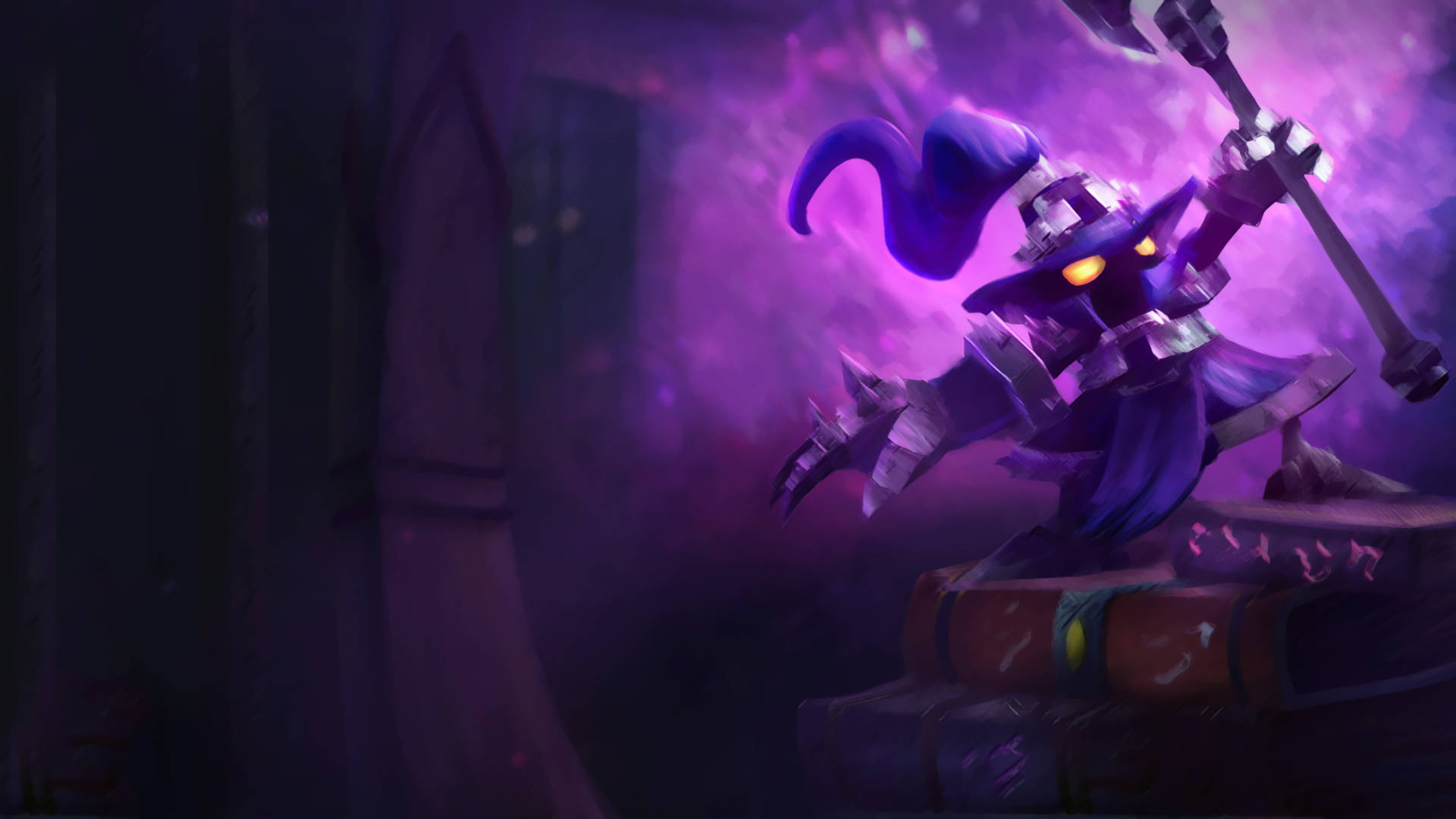 Veigar 紫色 4K《英雄聯盟》
