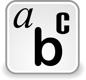 字母A B C圖標 壁紙
