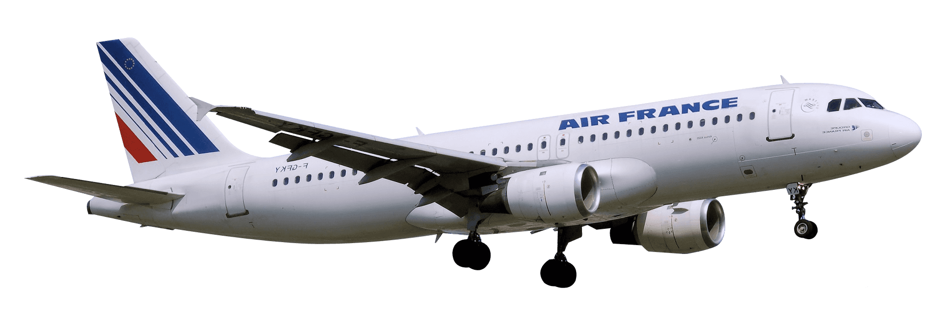 法國航空空中巴士A320飛行途中 壁紙