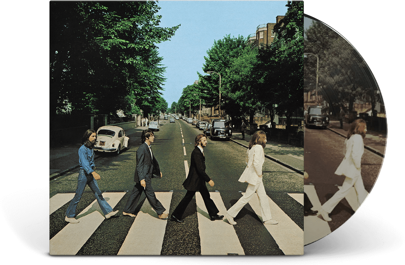 經典Abbey Road斑馬線乙烯基壁紙 壁紙