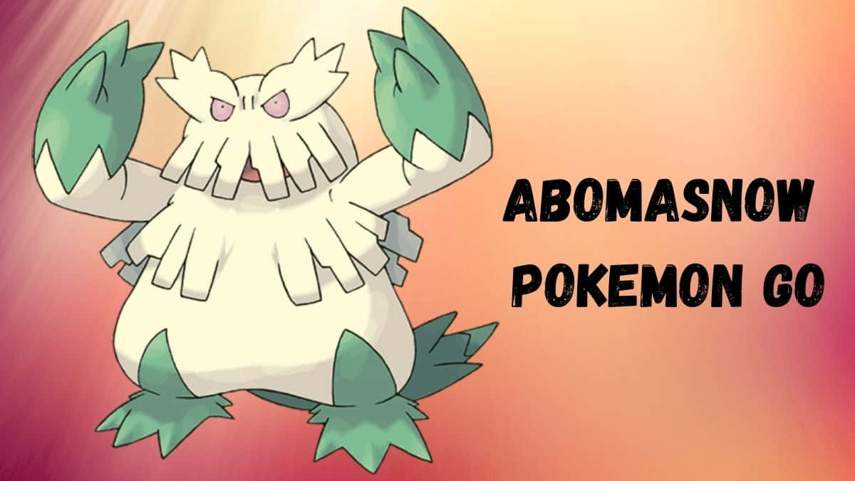 阿勃梭魯 Pokemon GO 角色插圖，帶漸變背景和文字。