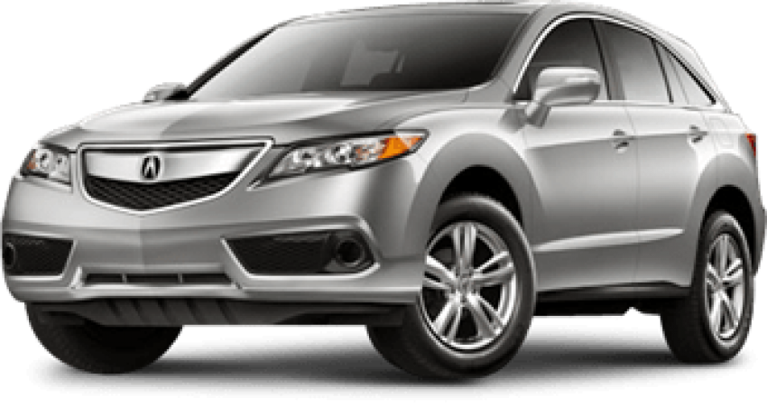 銀色Acura SUV車型 壁紙 — 一輛時尚的銀色Acura SUV，在乾淨的攝影棚拍攝中呈現銳利反射和精細合金輪圈。