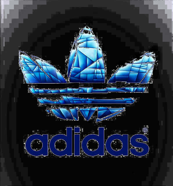 Adidas標誌水晶設計 壁紙