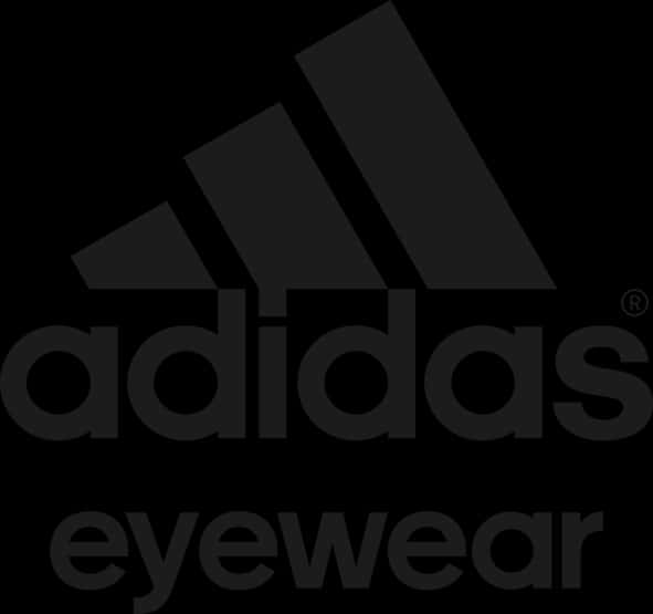 Adidas眼鏡標誌黑色背景 壁紙