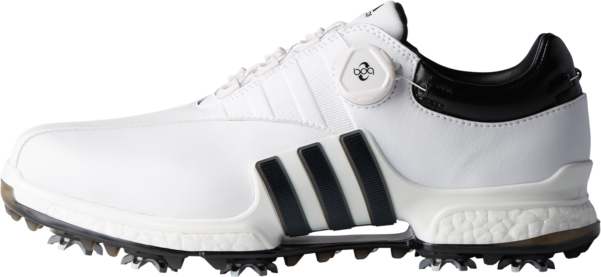 Adidas Golf Shoes 白色黑色設計 壁紙