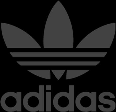 Adidas 三葉草標誌 黑色 壁紙