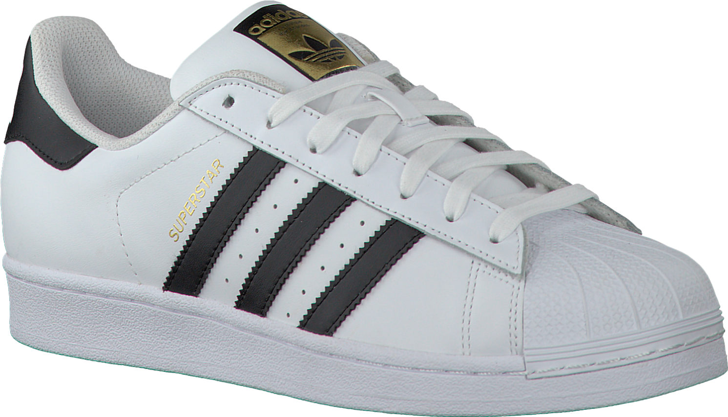 Adidas Superstar 運動鞋 白色黑色 壁紙