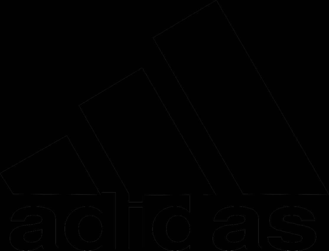 Adidas 標誌 黑色背景 壁紙