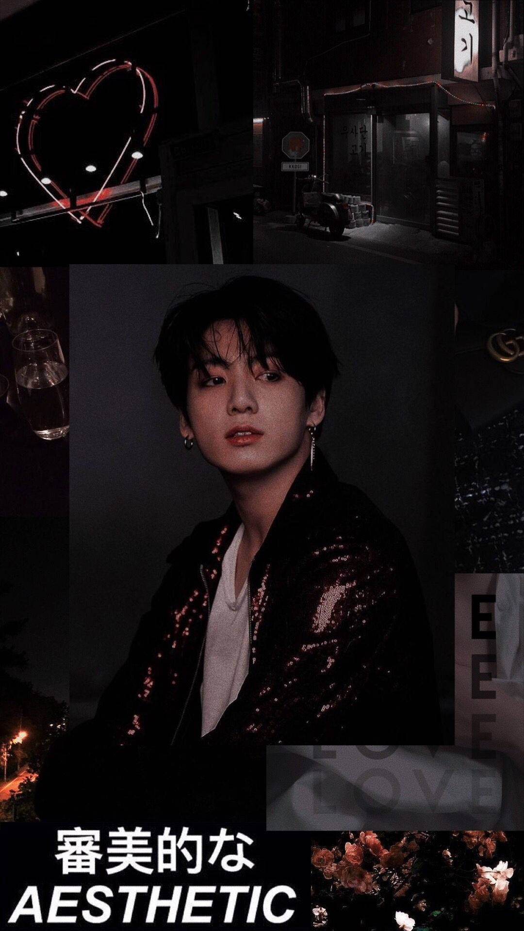 美學風格BTS Jungkook壁紙