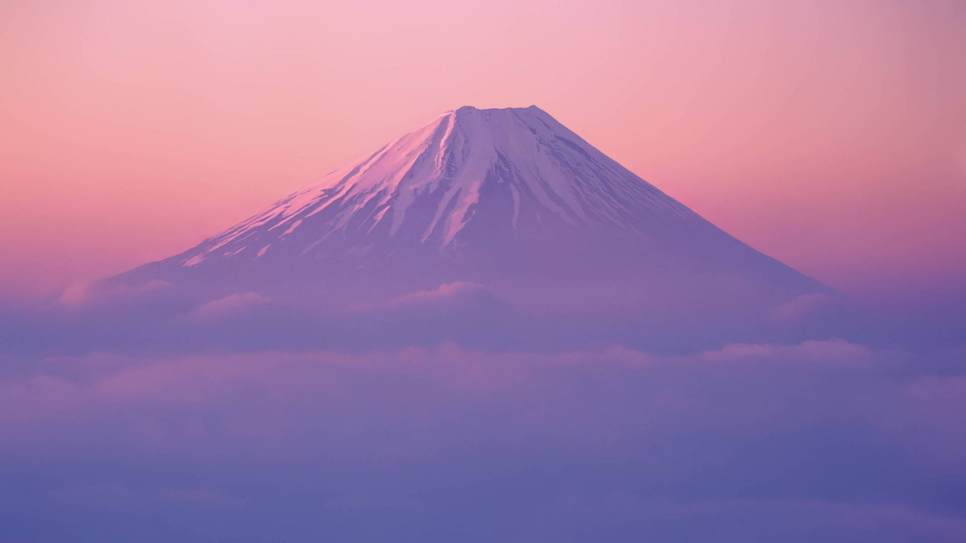 日式唯美富士山壁紙