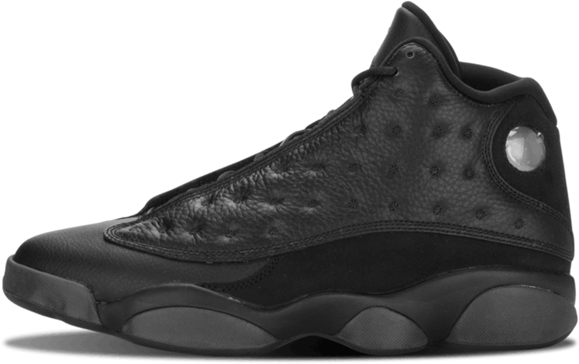 黑色Air Jordan13 運動鞋 壁紙