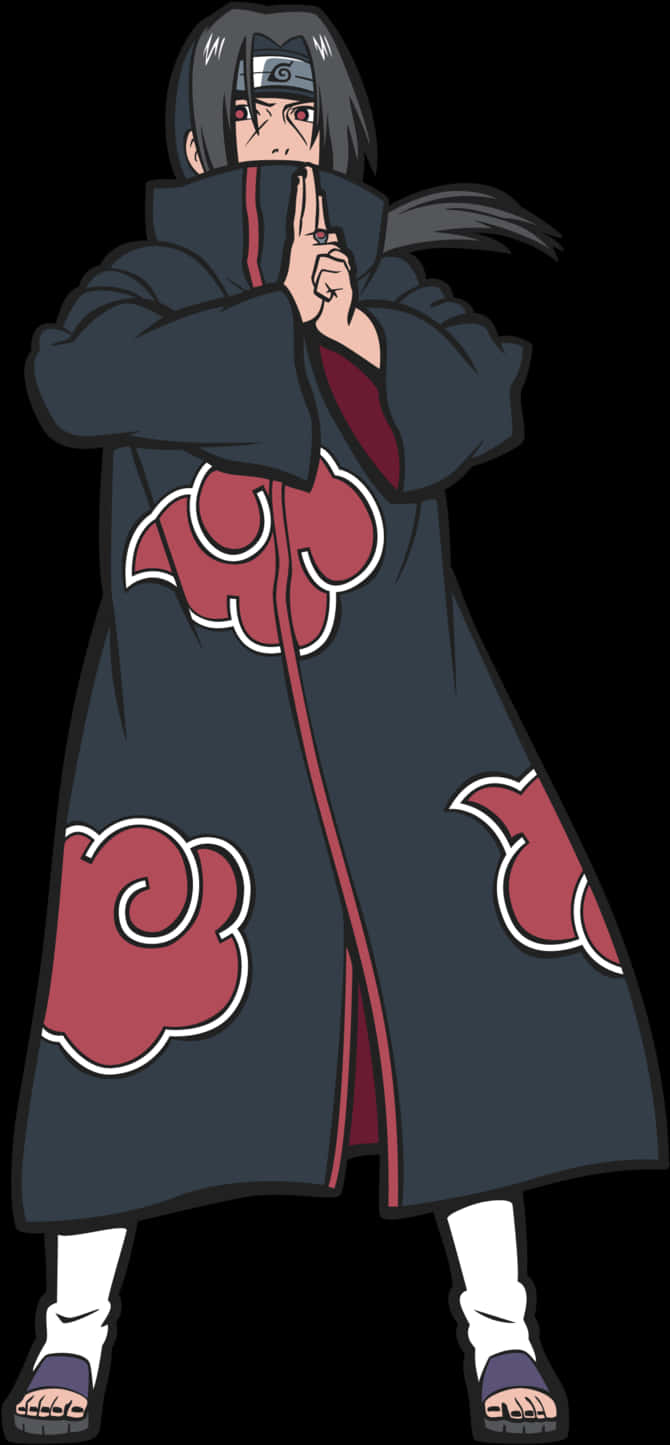 宇智波伊邪那岐 Akatsuki 姿勢 壁紙