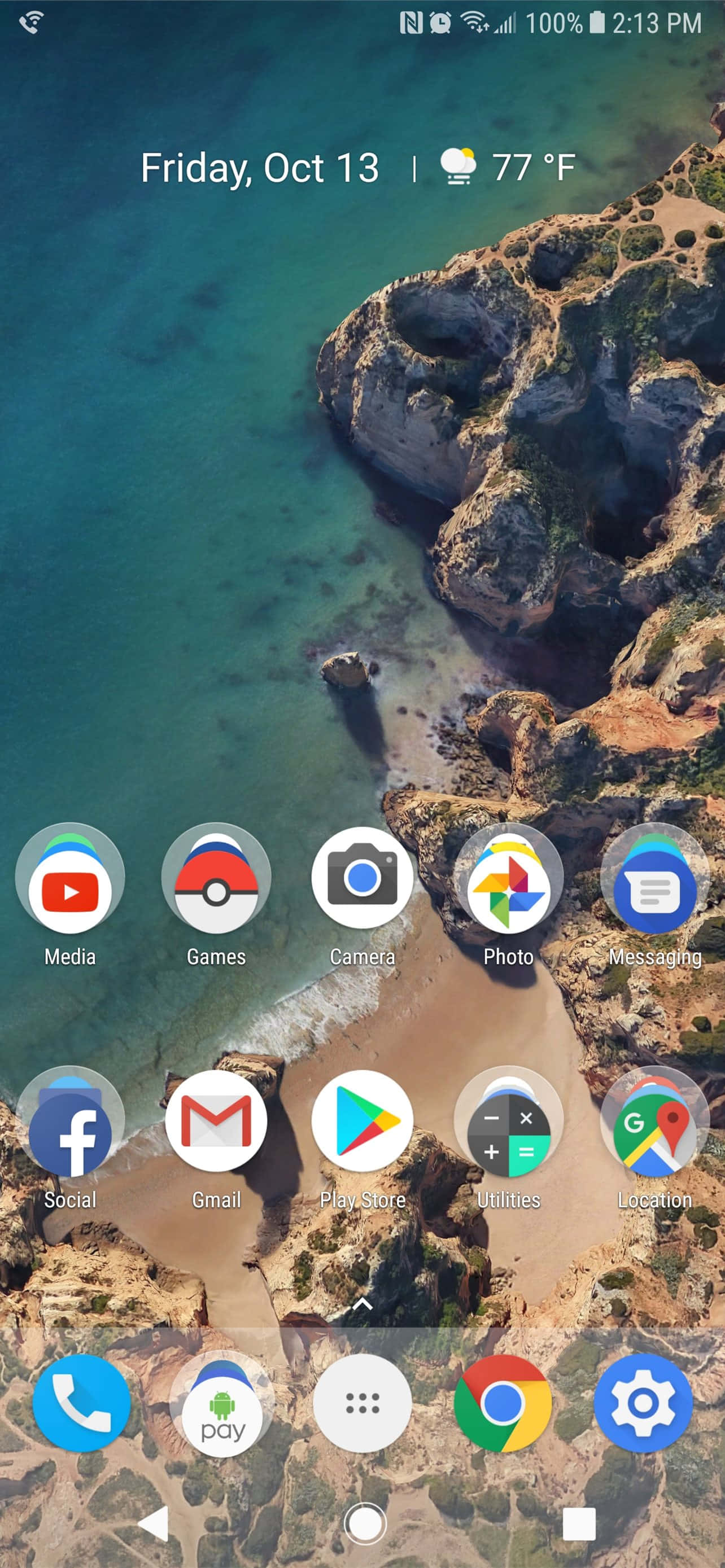 Android 主畫面截圖 壁紙