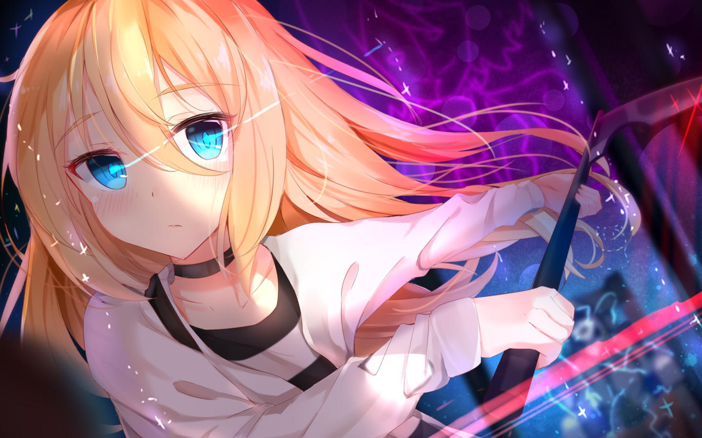 黑暗引人入勝的《Angels of Death》動畫背景 壁紙