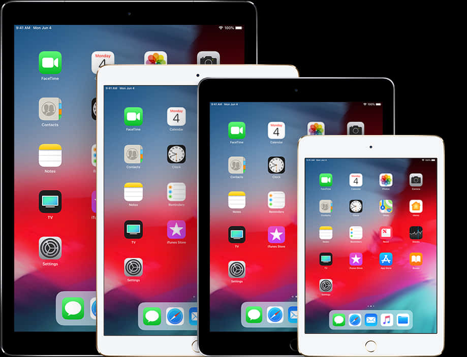 Apple iPad 系列產品展示 壁紙