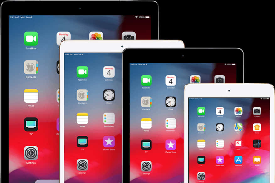 Apple iPad 系列產品展示