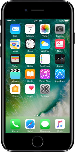 Apple iPhone 顯示應用程式 壁紙