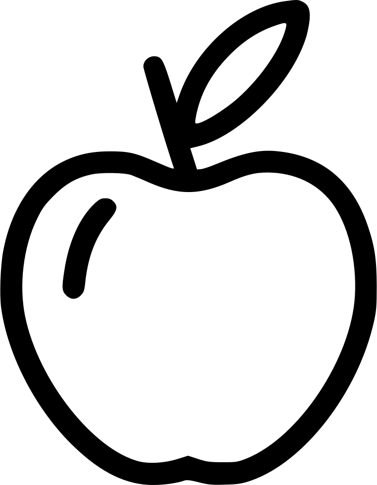 Apple 標誌簡約輪廓 壁紙