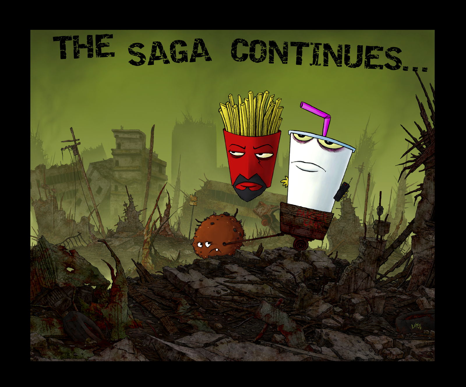 Aqua Teen Hunger Force 動畫角色 壁紙
