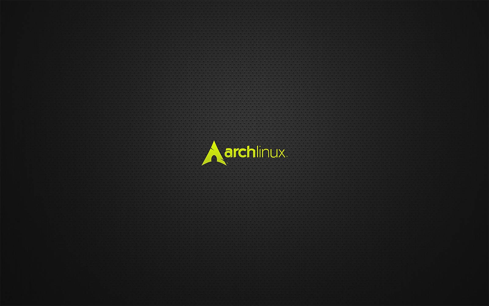 深色紋理背景上的 Arch Linux 標誌
