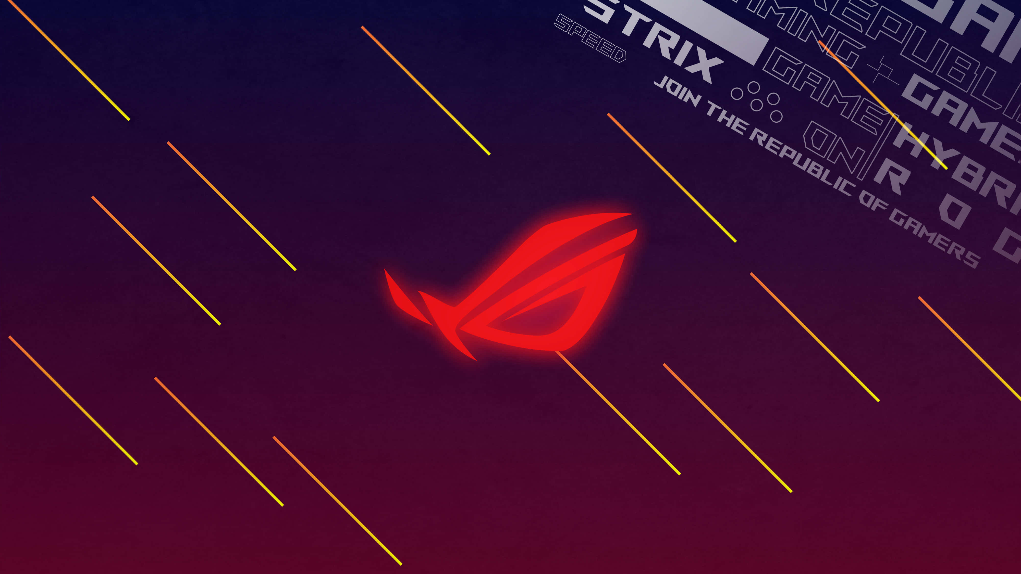 ASUS ROG 標誌桌布 壁紙
