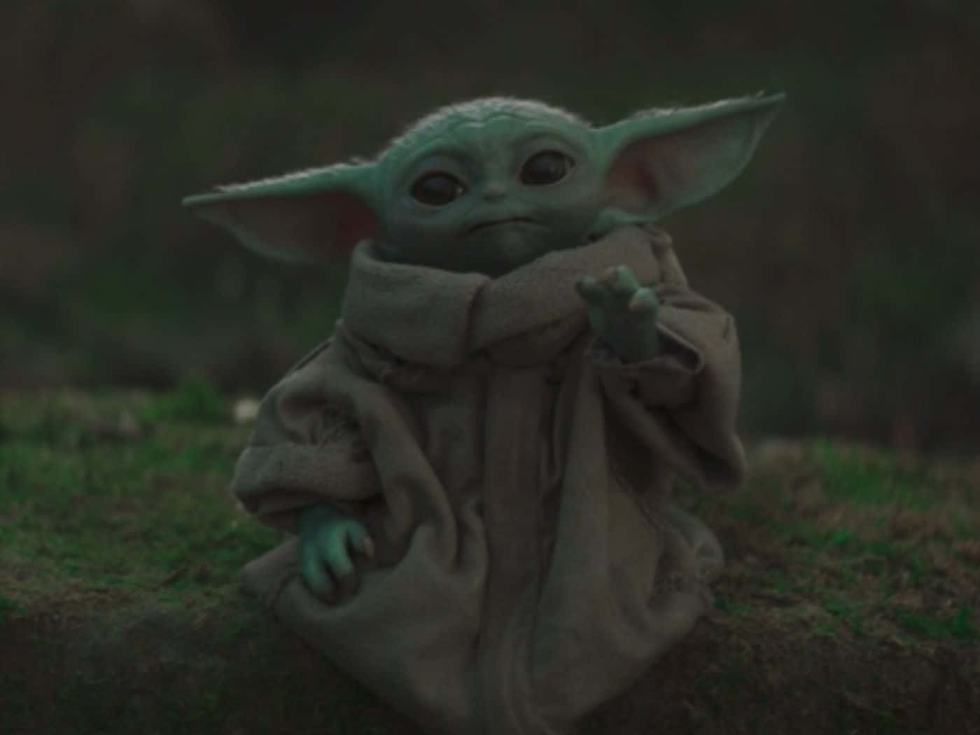 Baby Yoda 背景 壁紙