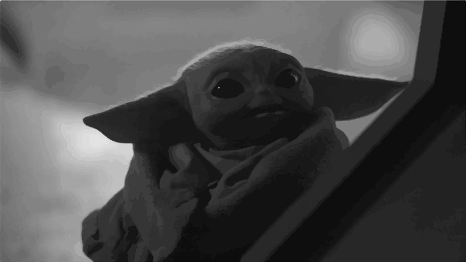 Baby Yoda 背景 壁紙