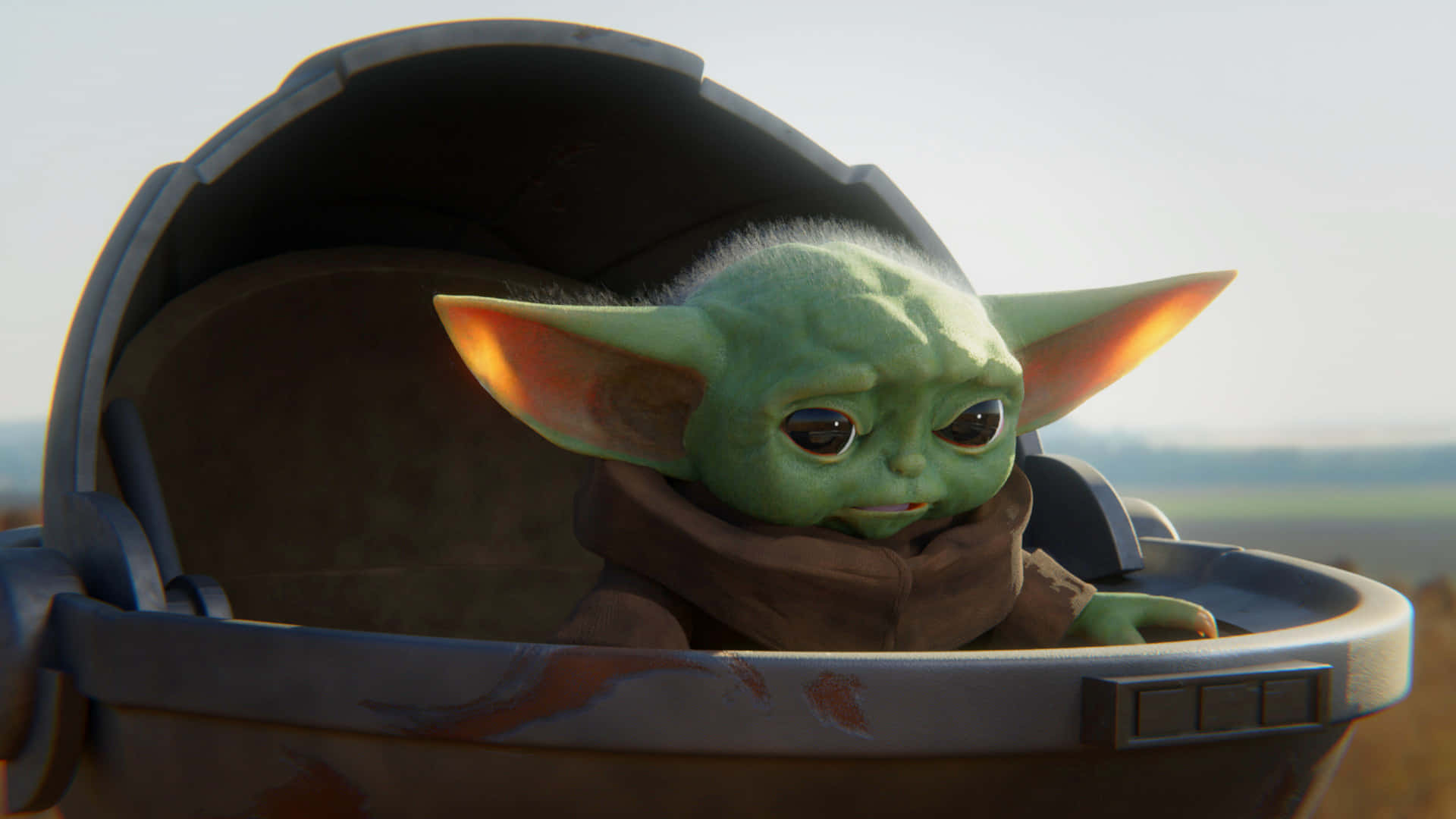 Baby Yoda 背景 壁紙