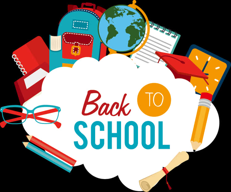 Backto School 教育用品圖案設計 壁紙