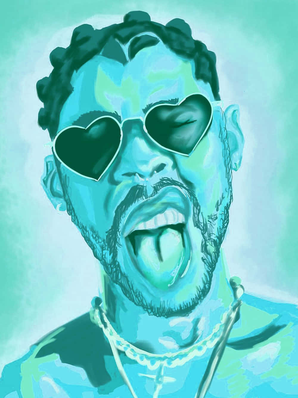 Bad Bunny 背景 壁紙