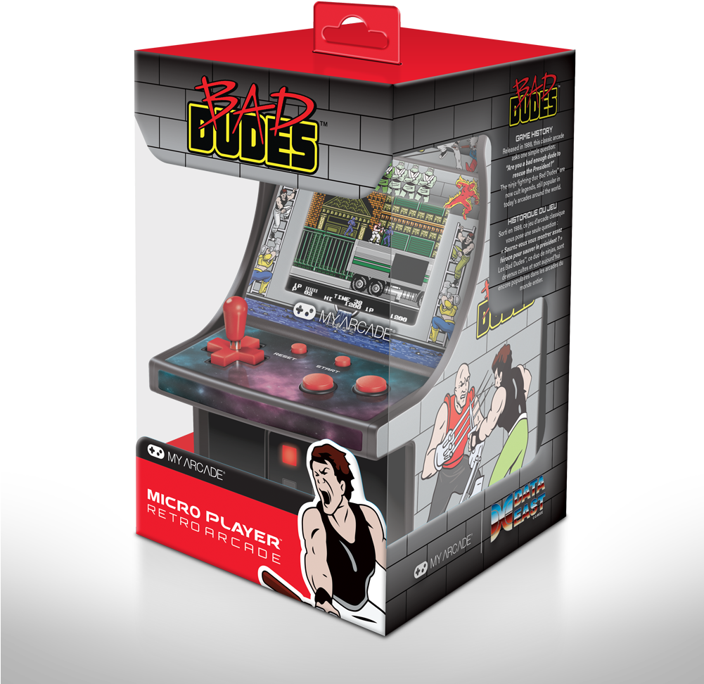 Bad Dudes 微型玩家街機盒 壁紙
