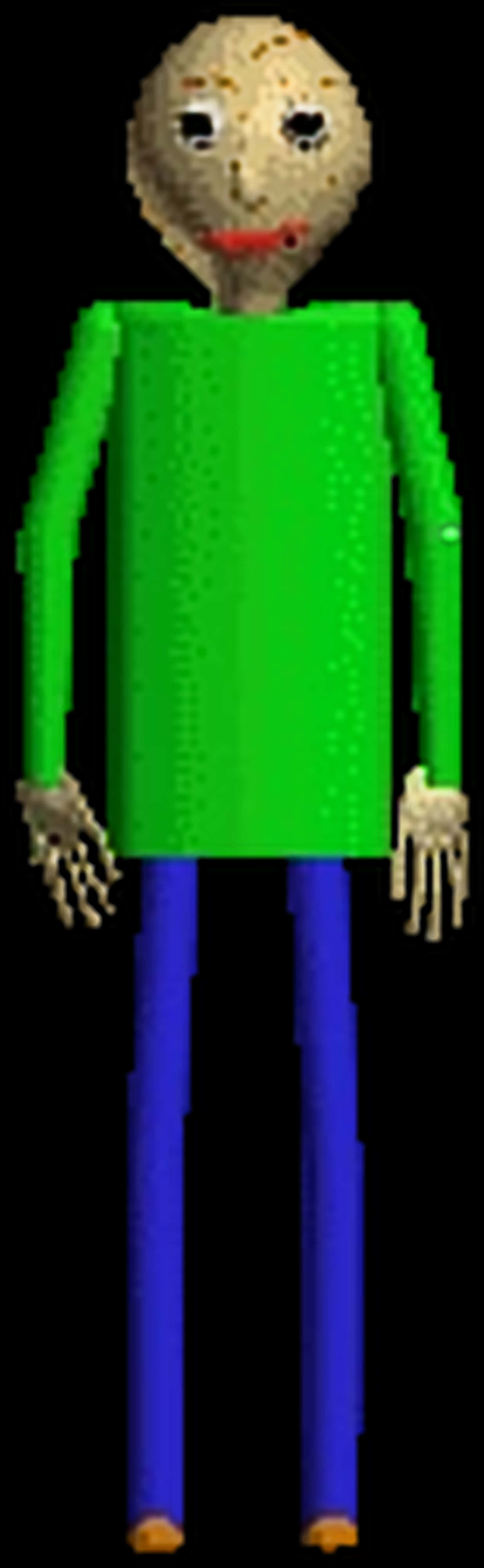 Baldi 遊戲角色站立 壁紙