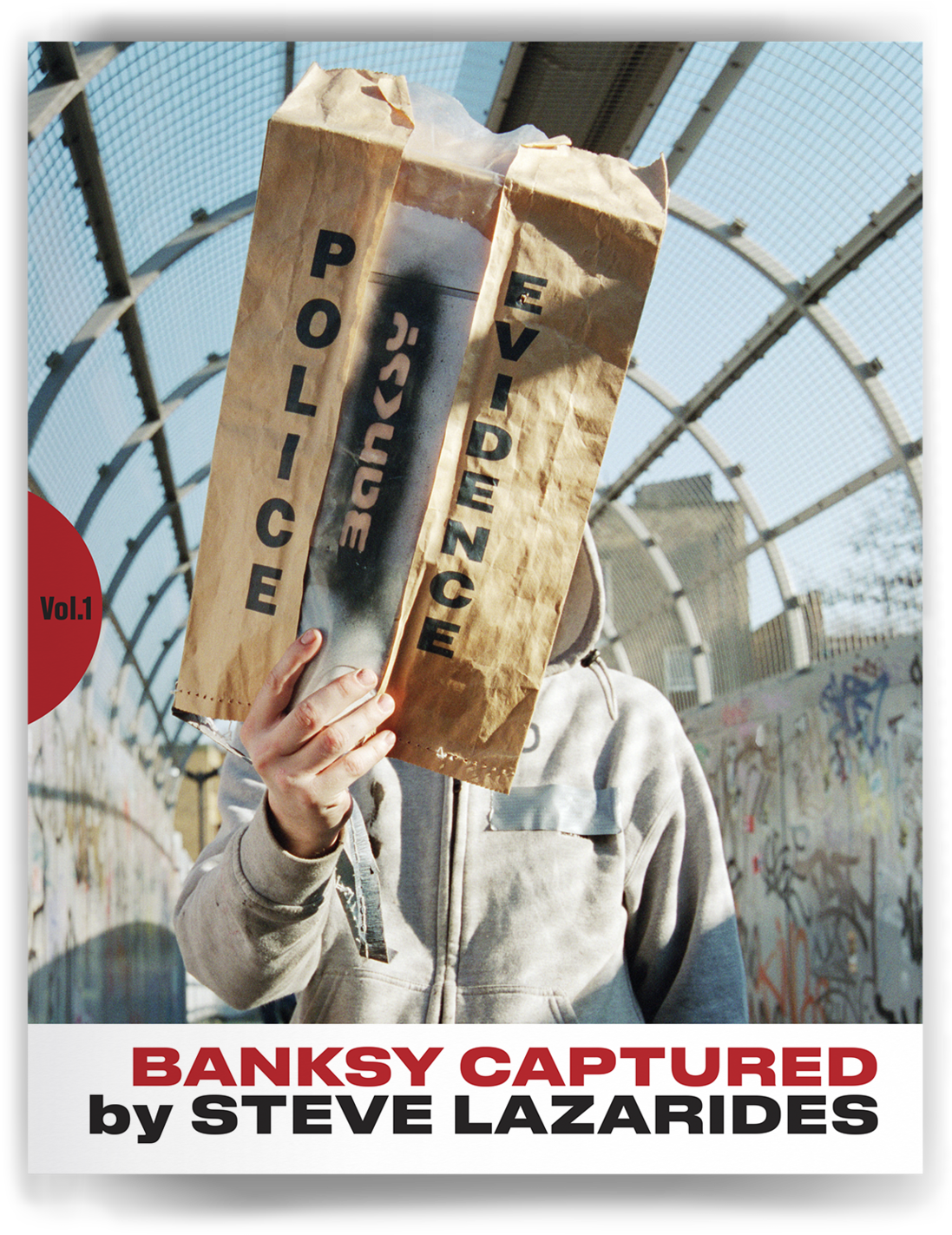 Banksy 被捕獲書籍封面 壁紙