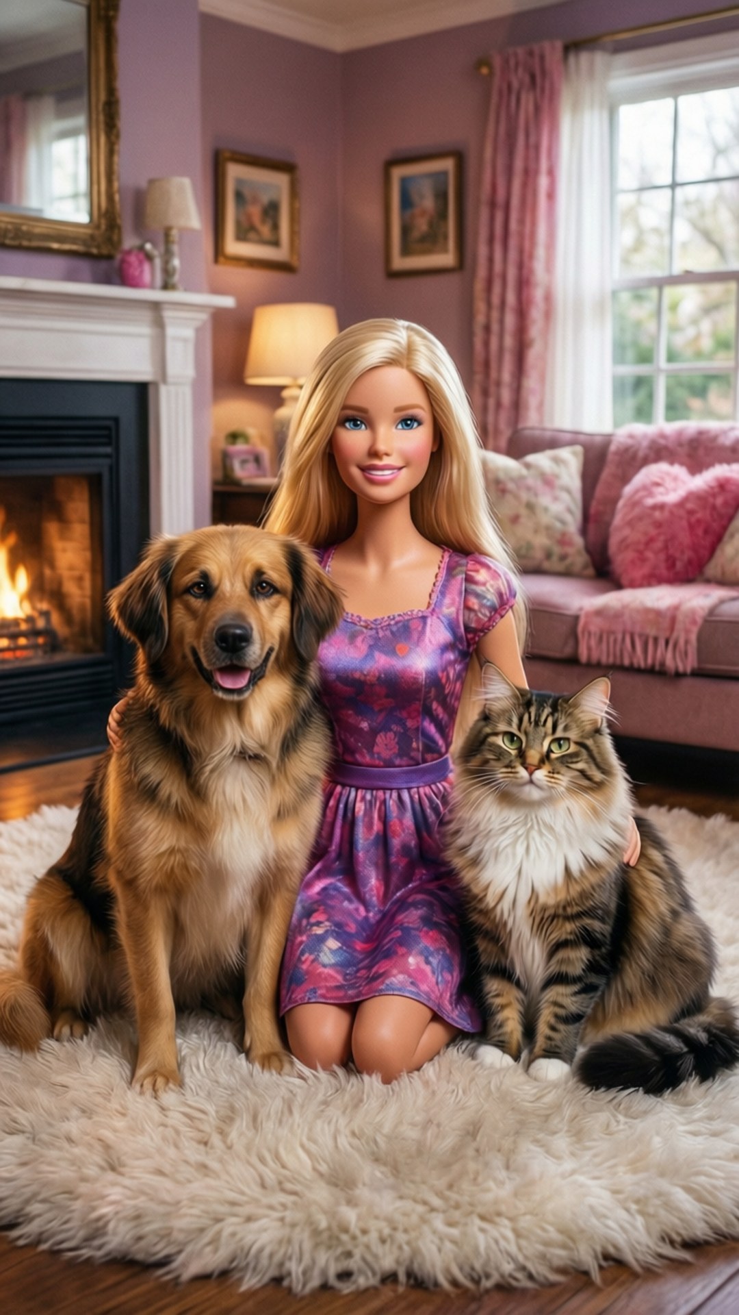 Barbie與她的寵物 壁紙