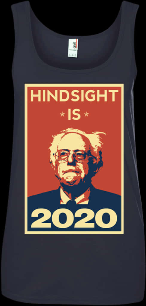 Bernie Sanders Hindsight2020 背心 壁紙