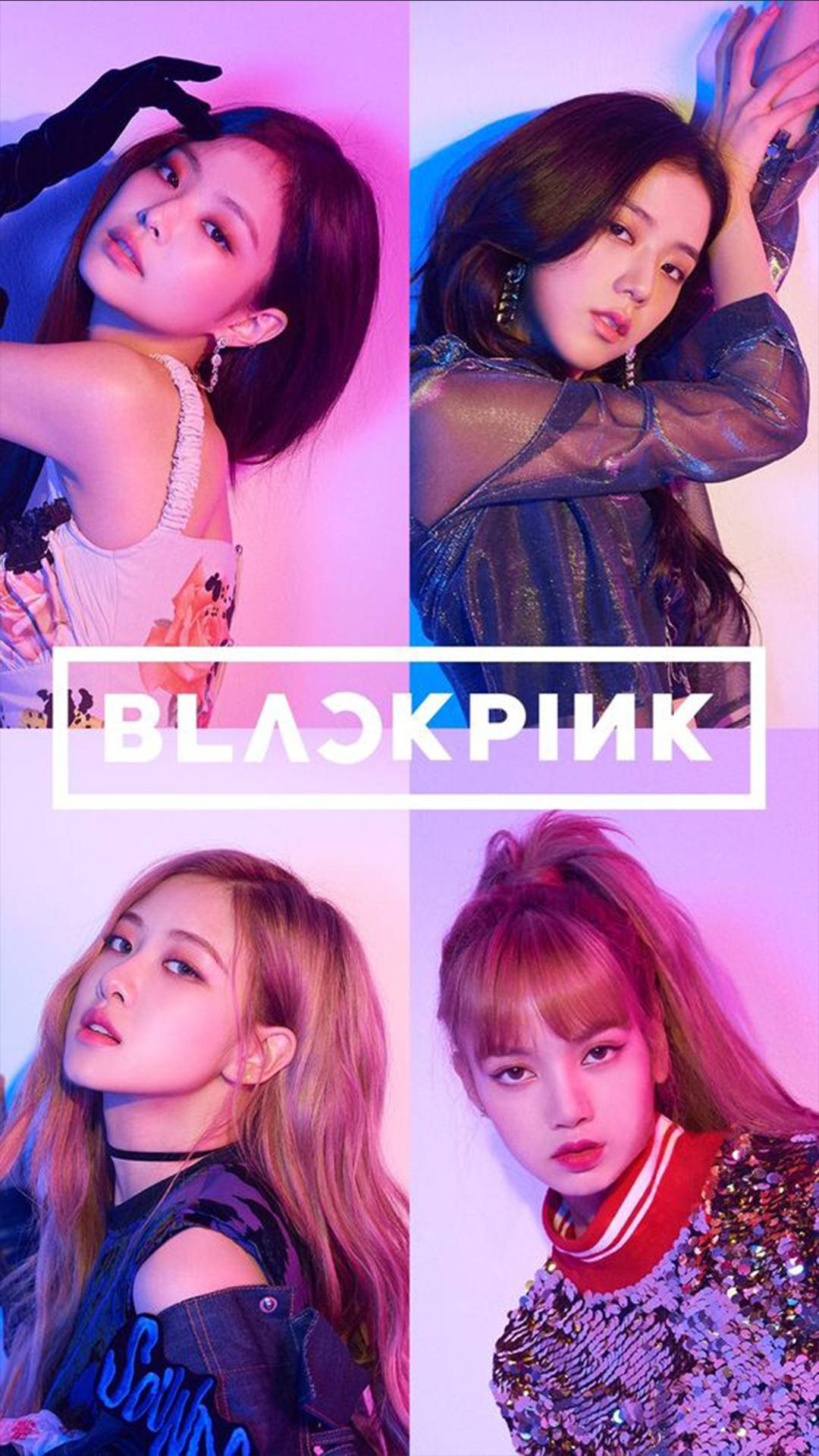 BLACKPINK成員拼貼藝術壁紙