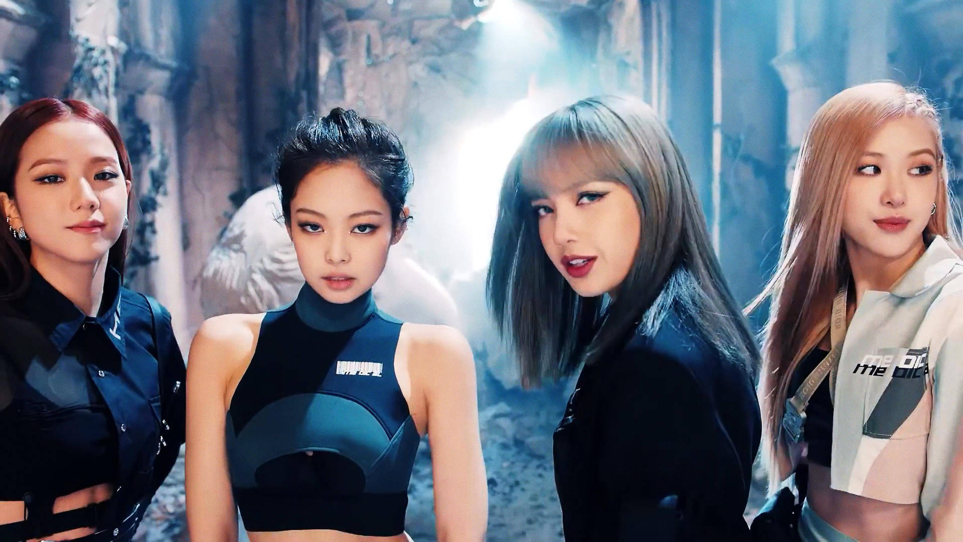 BLACKPINK 煙霧場景 壁紙