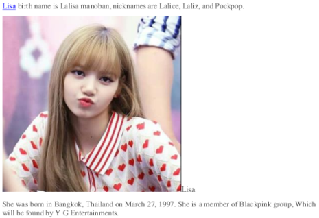 BLACKPINK成員心形印花襯衫 壁紙 — Blackpink 的 Lisa 嘟起嘴唇，擺出俏皮姿勢，身穿紅色心形圖案襯衫。