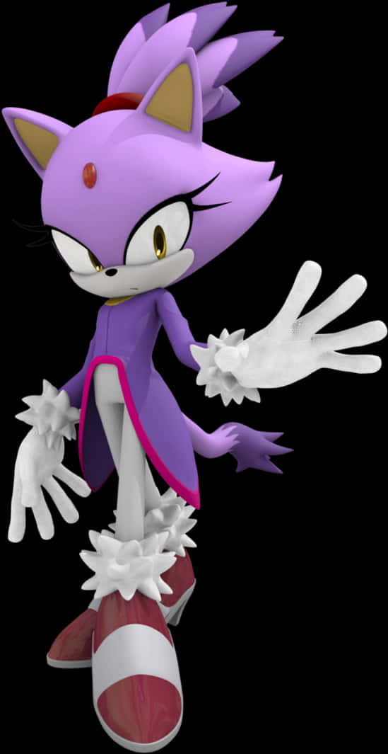 Blazethe Cat 音速小子角色 壁紙